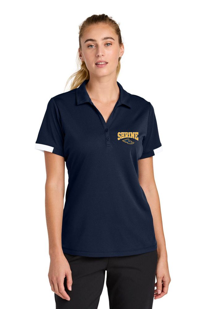 Sport-Tek Women's Club Colorblock Polo primary image