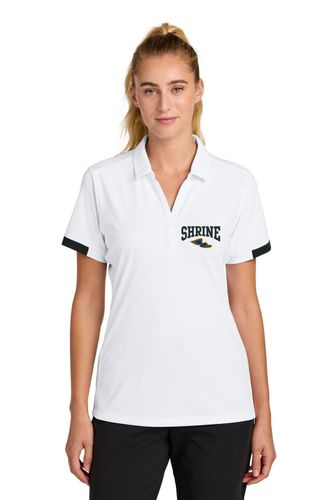 Sport-Tek Women's Club Colorblock Polo image thumbnail