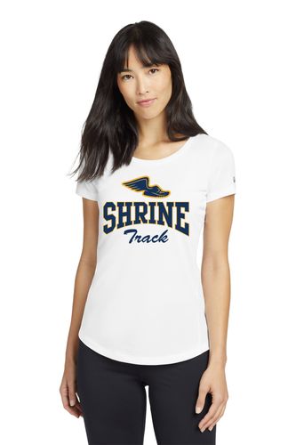 New Era  Ladies Series Performance Scoop Tee. image thumbnail