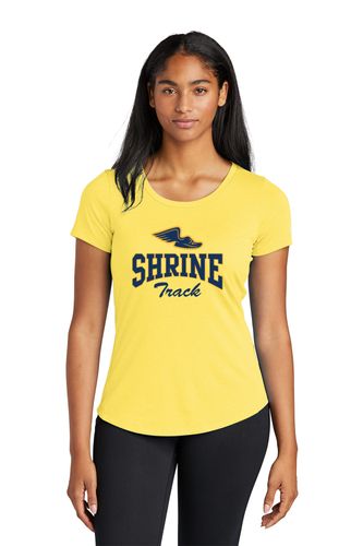 New Era  Ladies Series Performance Scoop Tee. image thumbnail