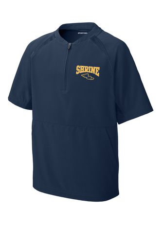 Sport-Tek Youth Repeat 1/2-Zip Short Sleeve Jacket image thumbnail