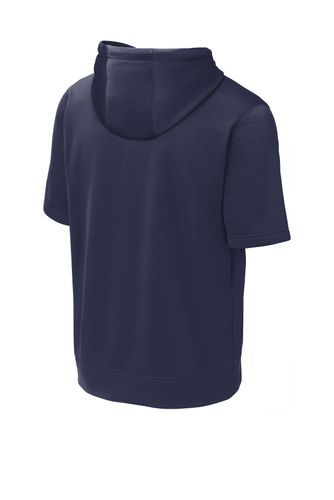 Sport-Tek Sport-Wick Fleece Short Sleeve Hooded Pullover image thumbnail