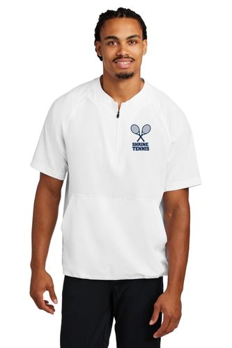 Sport-Tek Repeat 1/2-Zip Short Sleeve Jacket image thumbnail