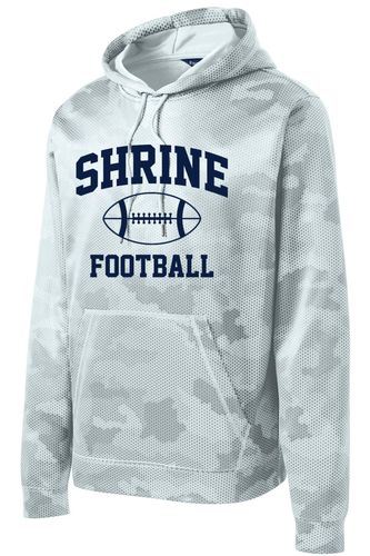 Sport-Tek Sport-Wick CamoHex Fleece Hooded Pullover image thumbnail