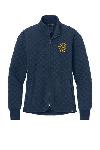 Brooks Brothers Women's Diamond Quilt Full-Zip image thumbnail