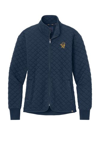 Brooks Brothers Women's Diamond Quilt Full-Zip image thumbnail