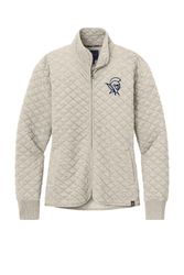 Image of Brooks Brothers Women's Diamond Quilt Full-Zip