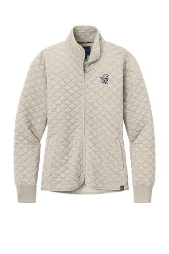Brooks Brothers Women's Diamond Quilt Full-Zip image thumbnail