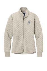 Image of Brooks Brothers Women's Diamond Quilt Full-Zip