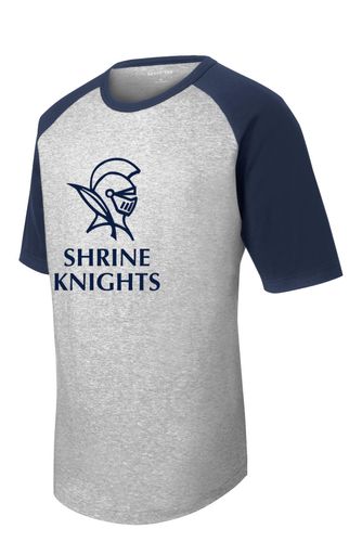 Sport-Tek Youth Short Sleeve Colorblock Raglan Jersey image thumbnail