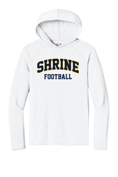 Image of Shrine Football Long Sleeve Hooded Training Tee 