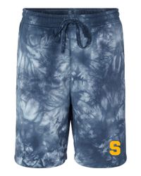 Image of Tie-Dyed Fleece Shorts