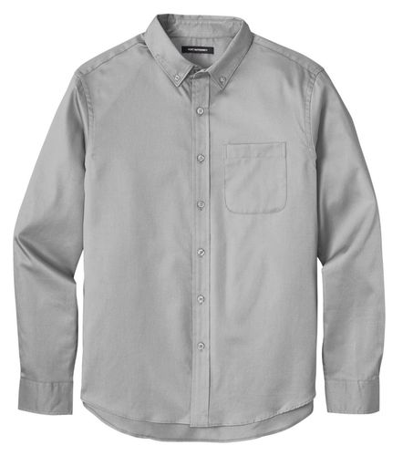 Port Authority® Long Sleeve SuperPro React™ Twill Shirt image thumbnail