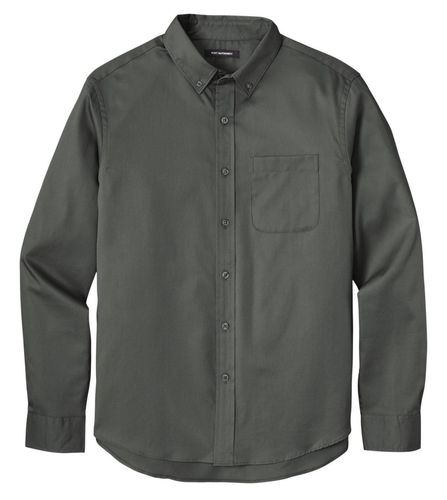 Port Authority® Long Sleeve SuperPro React™ Twill Shirt image thumbnail