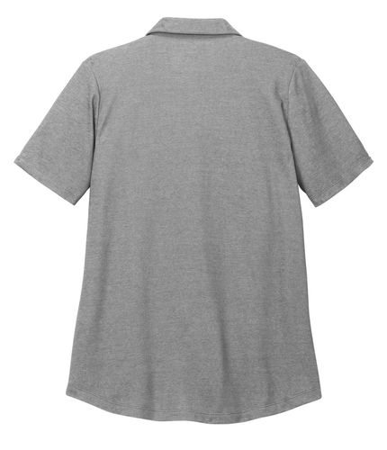 Port Authority® Ladies Fine Pique Blend Polo image thumbnail