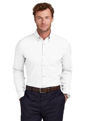 Image of Brooks Brothers® Wrinkle-Free Stretch Pinpoint Shirt
