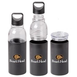 Image of 2-in-1 Convertible 16-Oz. Bottle to 22-Oz.Tumbler - Full Color