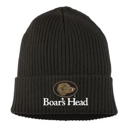 Image of Ultra-Soft Classic Cuffed Ribbed Knit Beanie - Embroidery