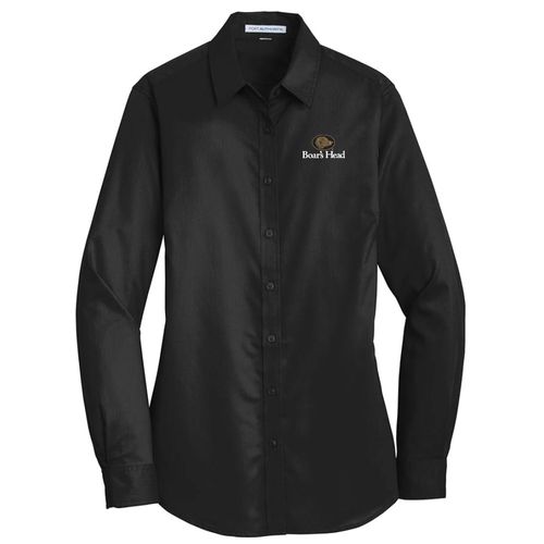 Oxford Women’s Uniform Essential Pro Long Sleeve Button Down - Embroidered image thumbnail