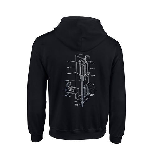Unisex Full-Zip Hooded Sweatshirt image thumbnail