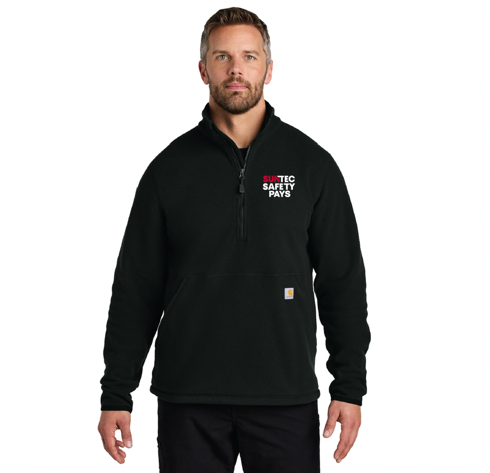Carhartt Textured 1/2-Zip Fleece Jacket	 primary image