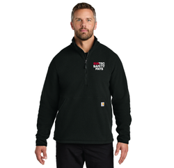 Image of Carhartt Textured 1/2-Zip Fleece Jacket	