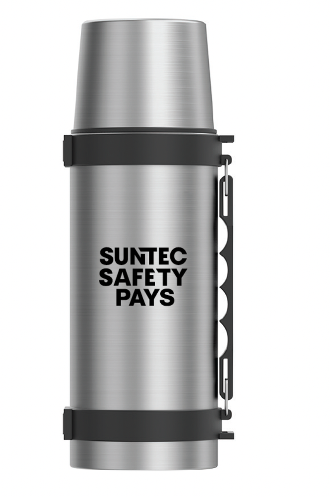 24 Can Double Pocket Cooler + Thermos primary image