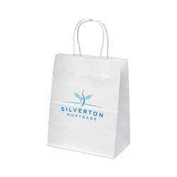 Image of Mini Kraft Shopper Bag