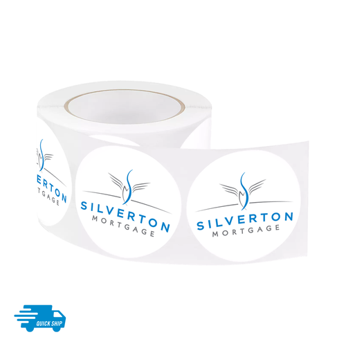 Circle Logo Sticker (2in) (Roll of 250) [QuickShip] image thumbnail