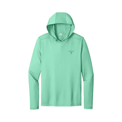 Image of Sibby Hooded Long Sleeve Sport T-Shirt (Back Imprint)