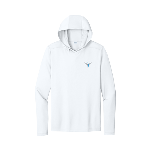 Sibby Hooded Long Sleeve Sport T-Shirt (Back Imprint) image thumbnail