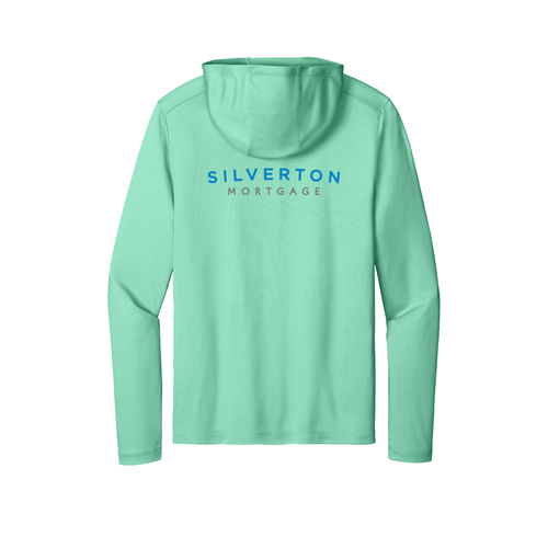 Sibby Hooded Long Sleeve Sport T-Shirt (Back Imprint) image thumbnail