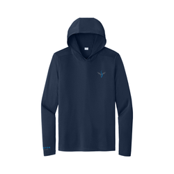 Image of Sibby Hooded Long Sleeve Sport T-Shirt (Sleeve Imprint)