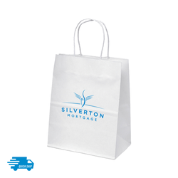 Image of Mini Kraft Shopper Bag [QuickShip]