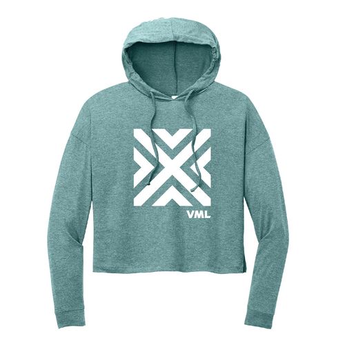 District Women's Perfect Tri Midi Long Sleeve Hoodie image thumbnail
