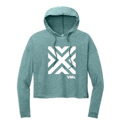 Image of District Women's Perfect Tri Midi Long Sleeve Hoodie