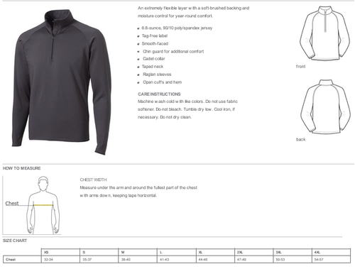 Sport-Tek Sport-Wick Stretch 1/4-Zip Pullover image thumbnail