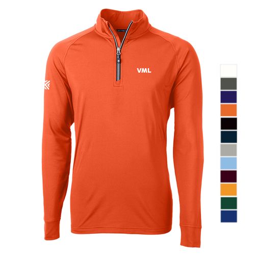 Cutter & Buck Adapt Eco Stretch Men's 1/4 Zip image thumbnail