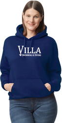 Image of Unisex Gildan DryBlend Hoodie Swimming