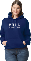 Image of Unisex Gildan DryBlend Hoodie Softball