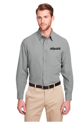 Image of UltraClub Men's Bradley Performance Woven Shirt