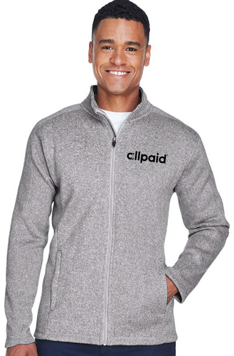 Devon & Jones Men's Bristol Full-Zip Sweater Fleece Jacket image thumbnail