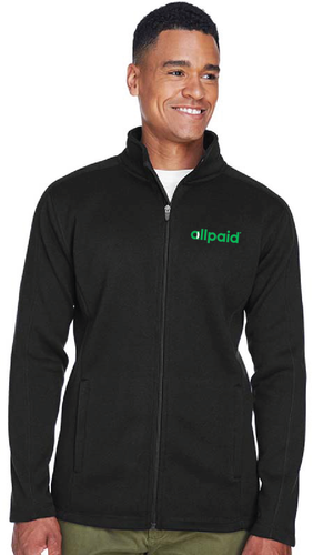 Devon & Jones Men's Bristol Full-Zip Sweater Fleece Jacket image thumbnail