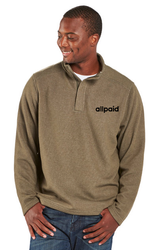 Image of Boxercraft Men's Sullivan Sweater Fleece Quarter-Zip Pullover