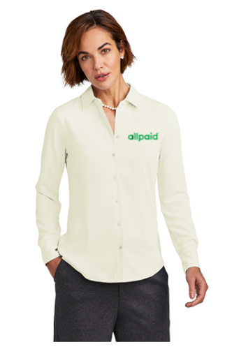 Brooks Brothers® Women’s Full-Button Satin Blouse image thumbnail