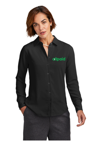 Brooks Brothers® Women’s Full-Button Satin Blouse image thumbnail