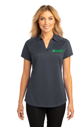 Image of Port Authority® Women's Digi Heather Performance Polo