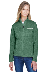 Image of Devon & Jones Ladies' Bristol Full-Zip Sweater Fleece Jacket