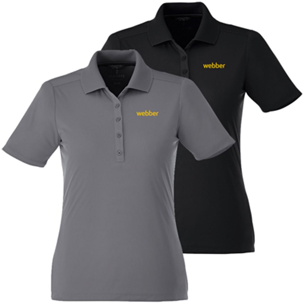 Ladies Dade Short Sleeve Polo - Webber Logo primary image