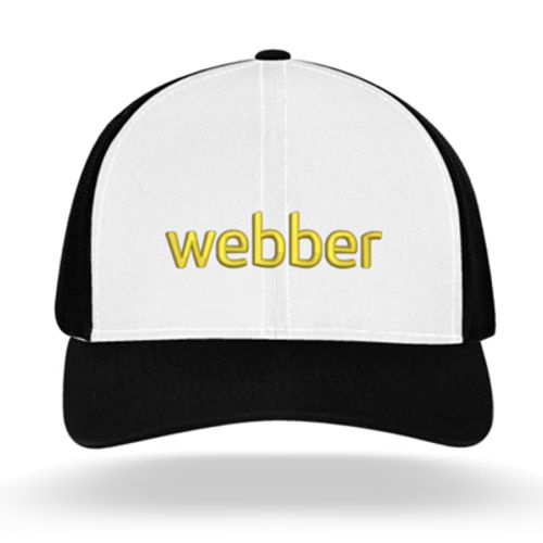 Trucker Snapback Cap - Webber Logo (1) image thumbnail
